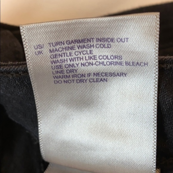 Nydj Black Straight Denim Jean Lift and Tuck Tech. - Picture 8 of 8